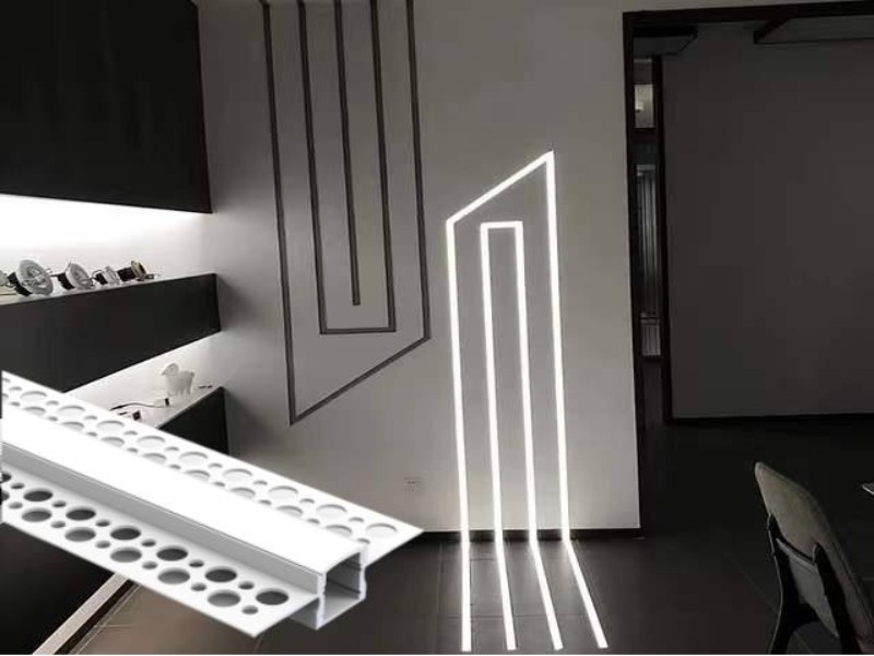 drywall led diffuser channels innovating lighting design and integration 3