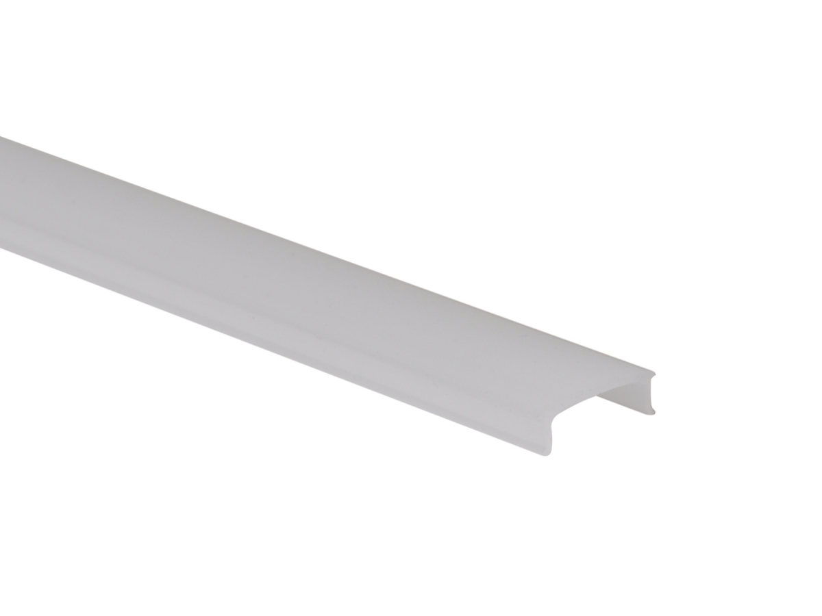 Silver LED Channel Diffuser for Indoor Cabinet Lighting-2