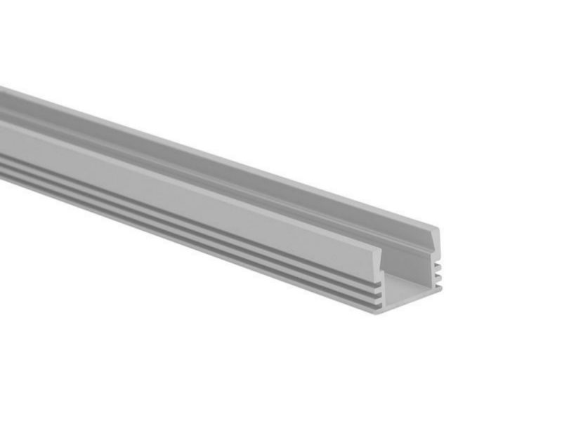 Surface LED Lighting Channel with PC PMMA Cover LED Profile