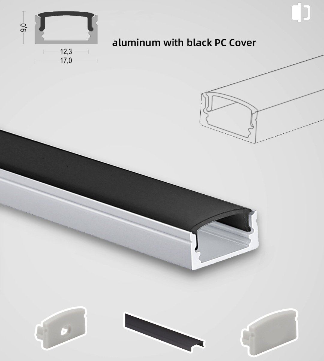 Surface-Mounted-U-Shape-LED-Channels-for-Kitchen-Lighting-8
